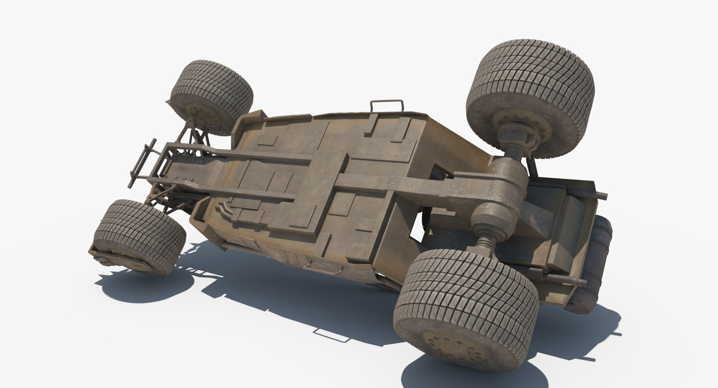 Death Rally Buggy 3D model_7