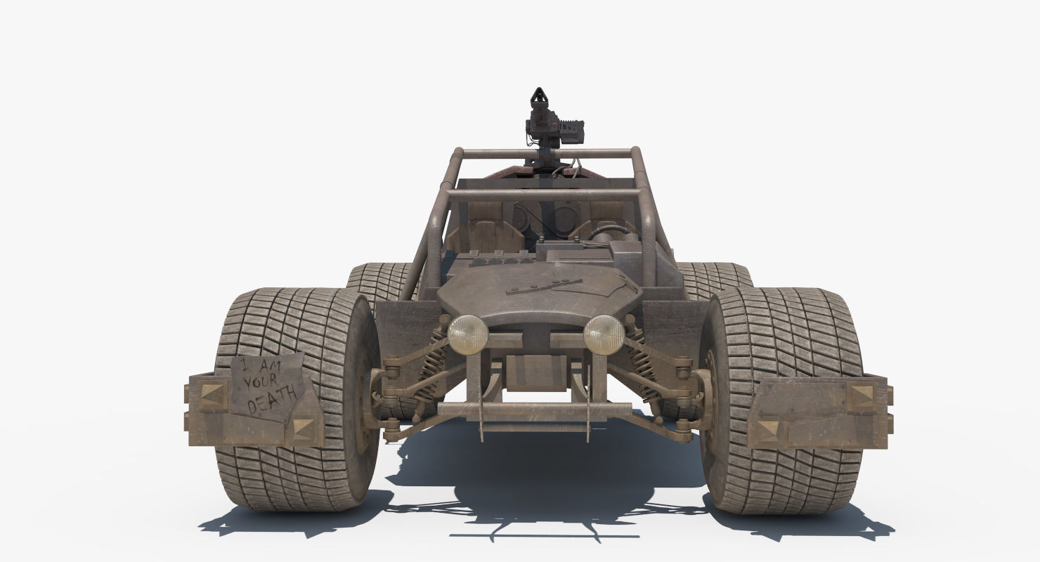 Death Rally Buggy 3D model_14