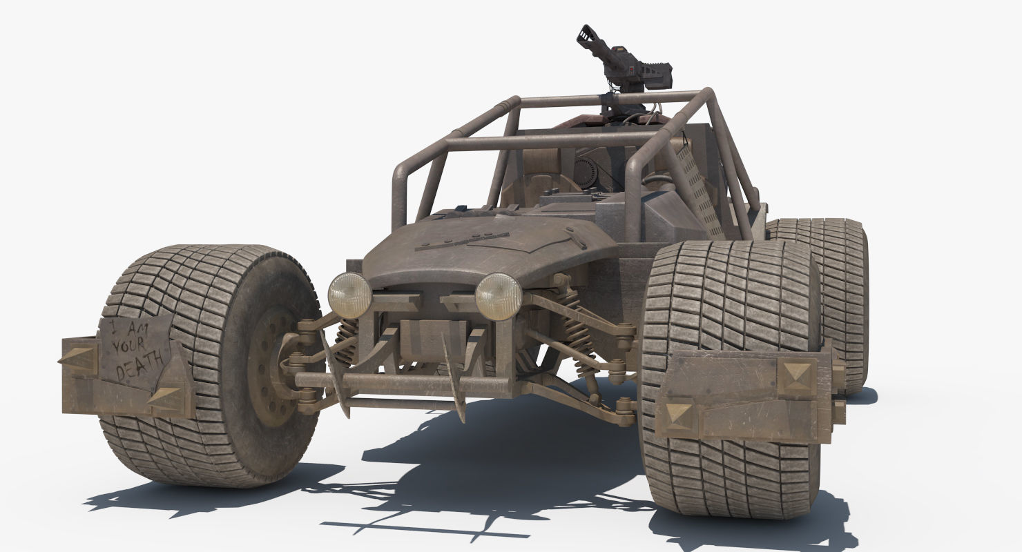 Death Rally Buggy 3D model_3