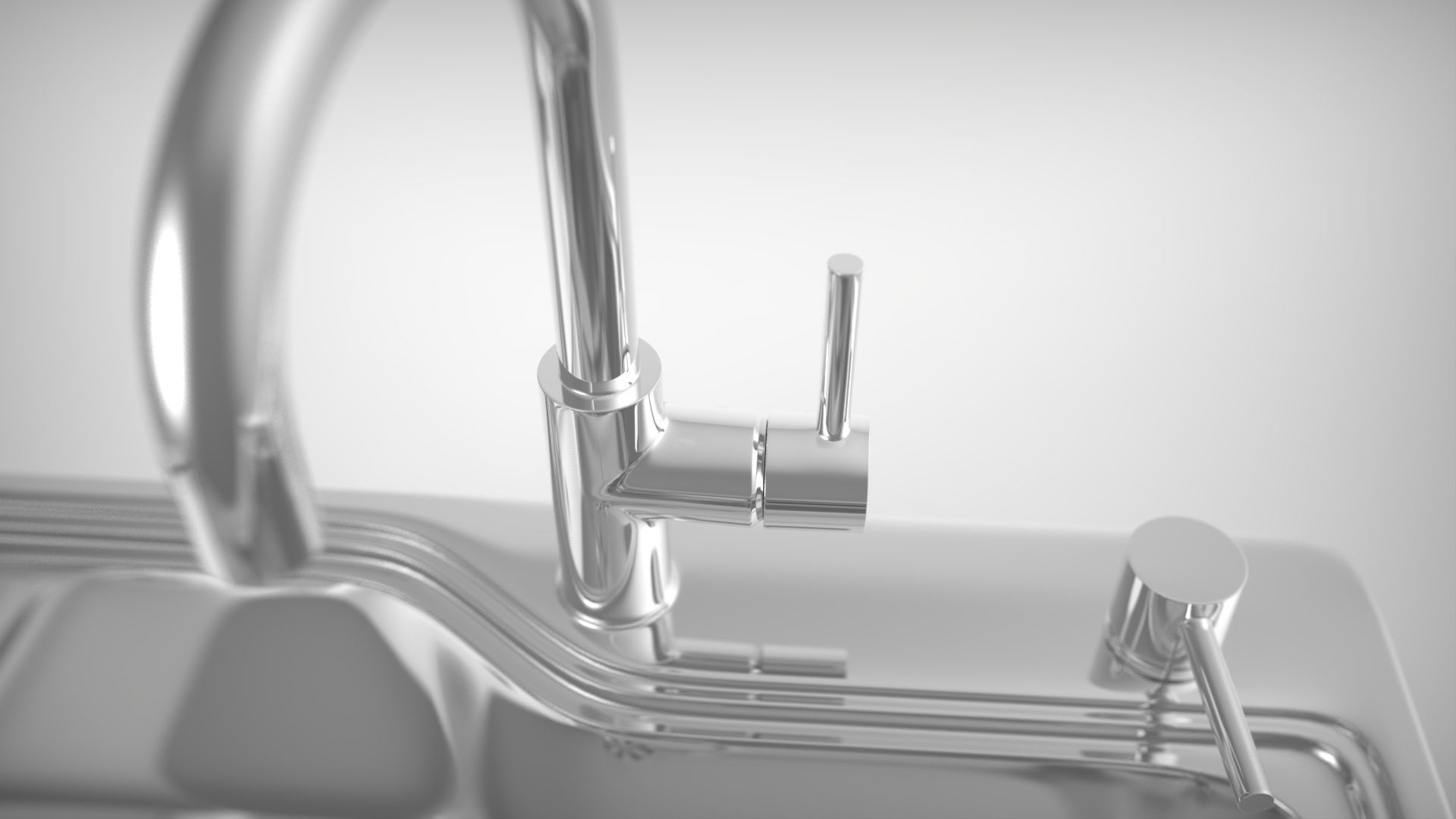 Kitchen Sink 3D model_6