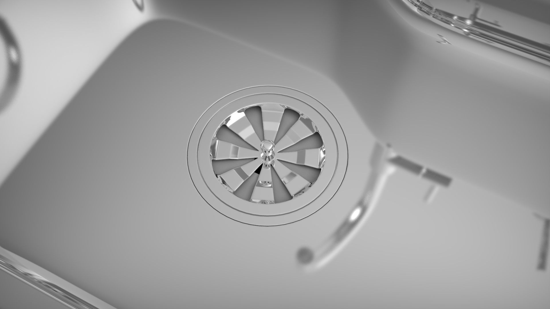 Kitchen Sink 3D model_7