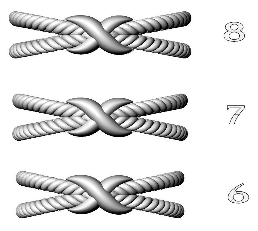 Ring with ropes and symbol x 385 3D print model_16