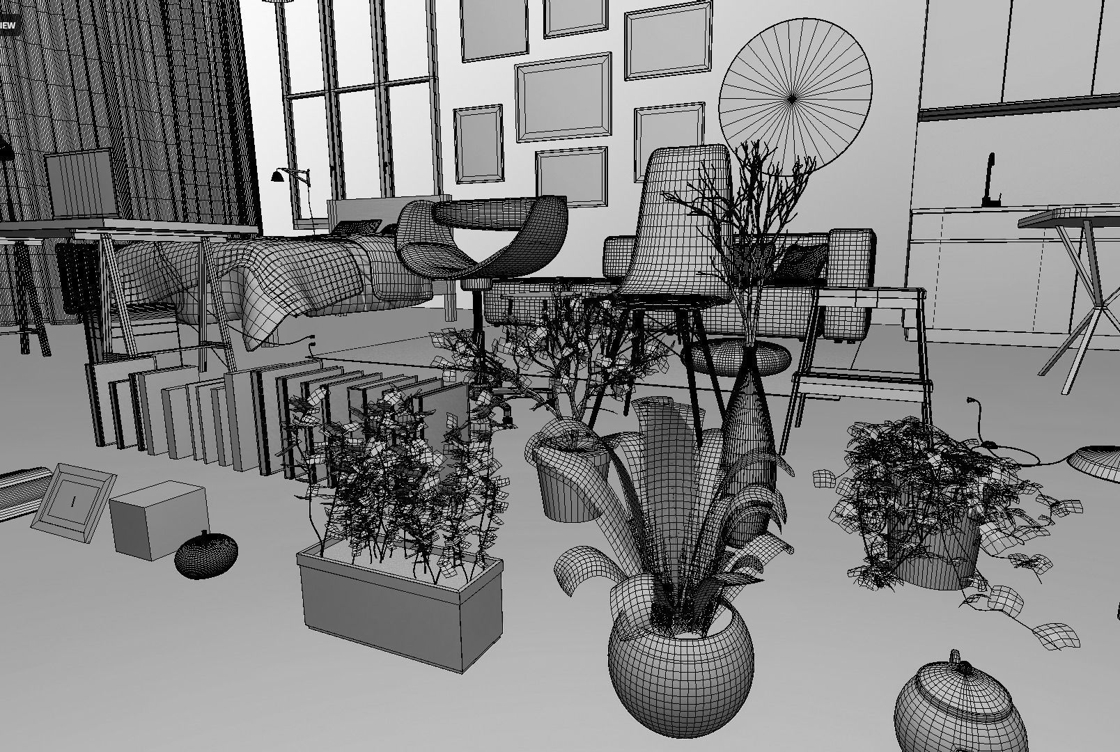 PBR Archviz Asset Pack 3D model_13