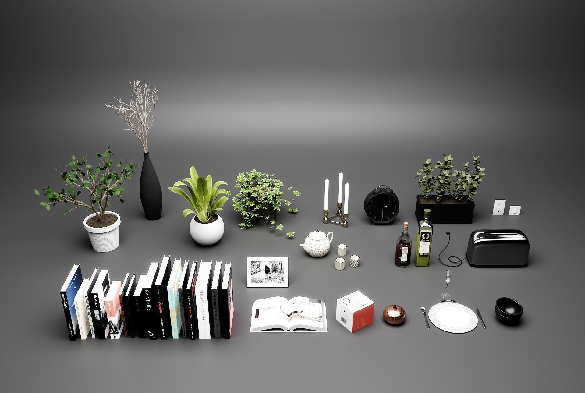 PBR Archviz Asset Pack 3D model_1