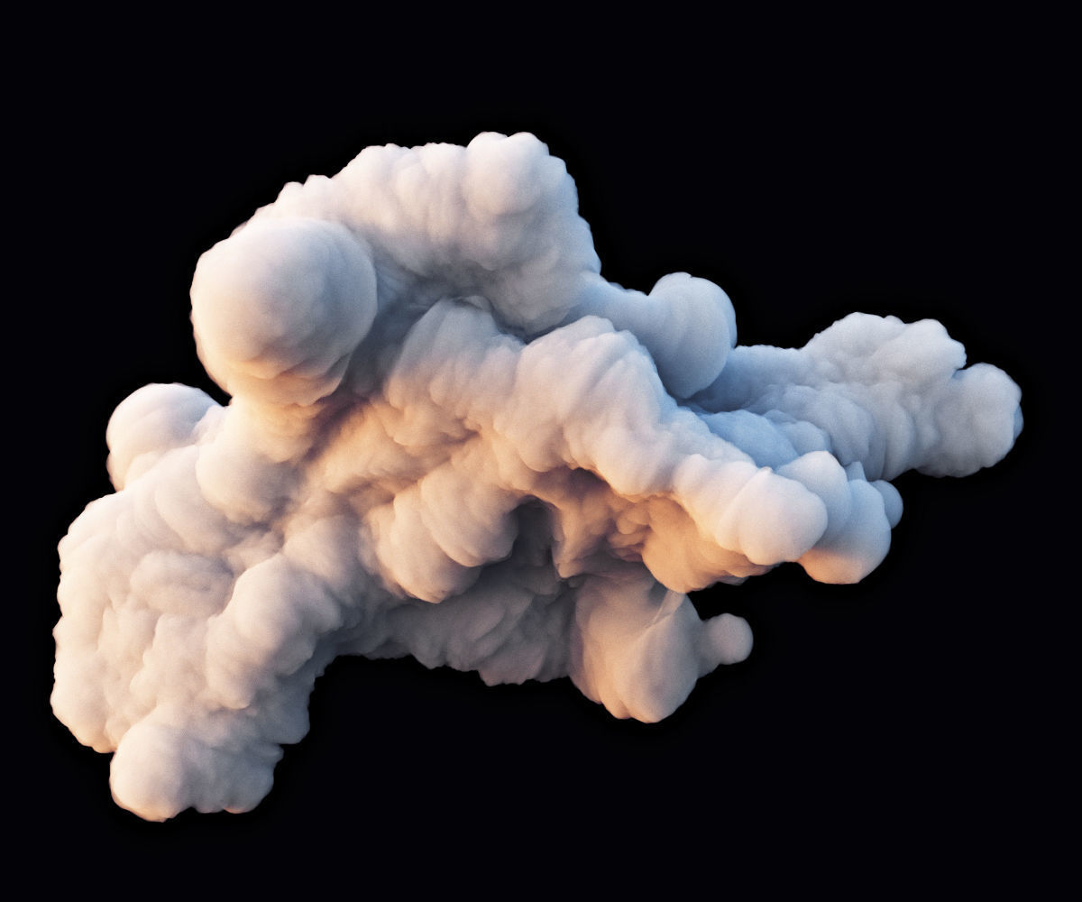 Cloud 1 3D model_2