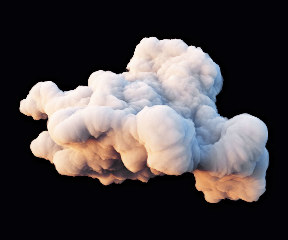 Cloud 1 3D model_4