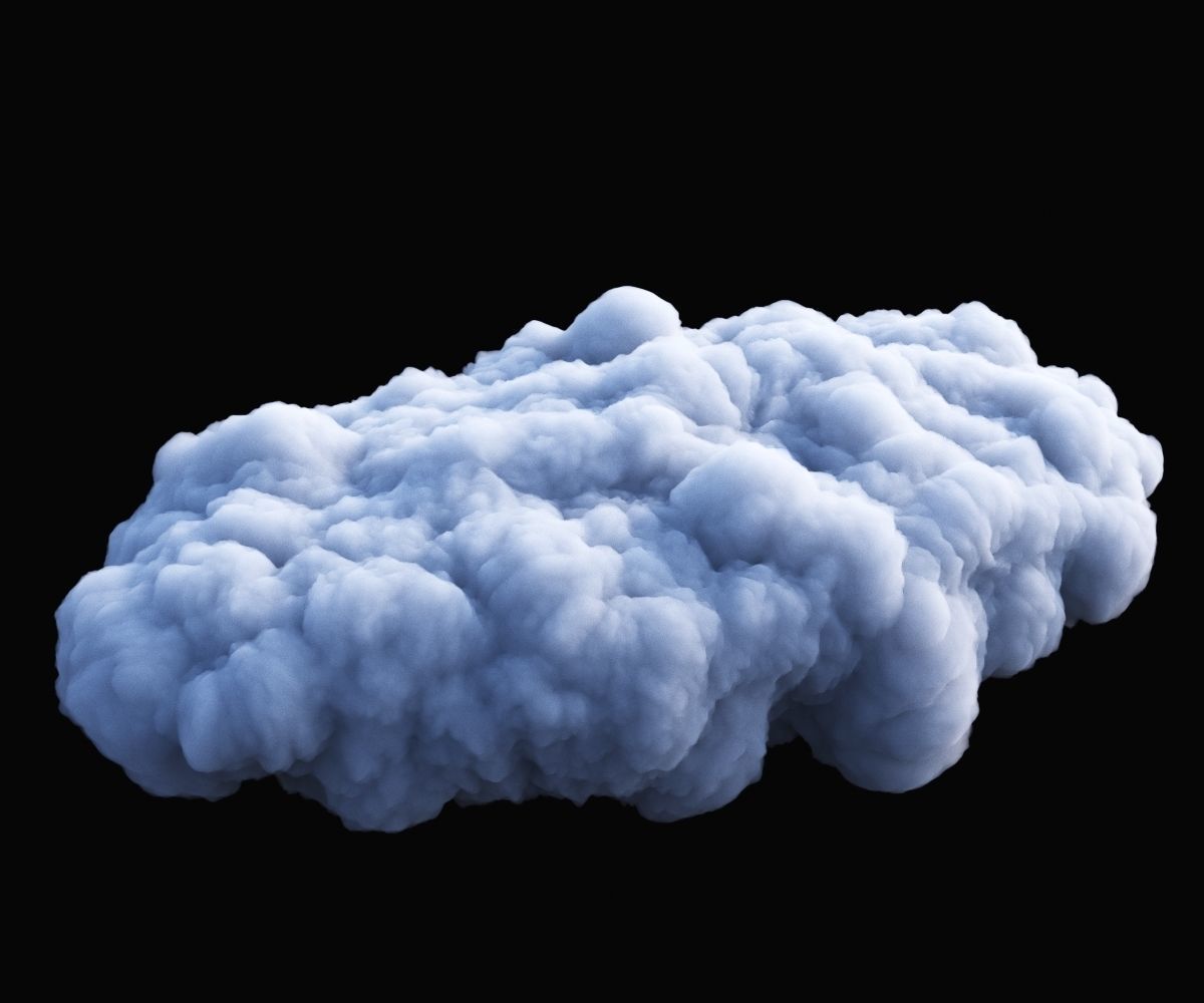 Cloud 3 3D model_5