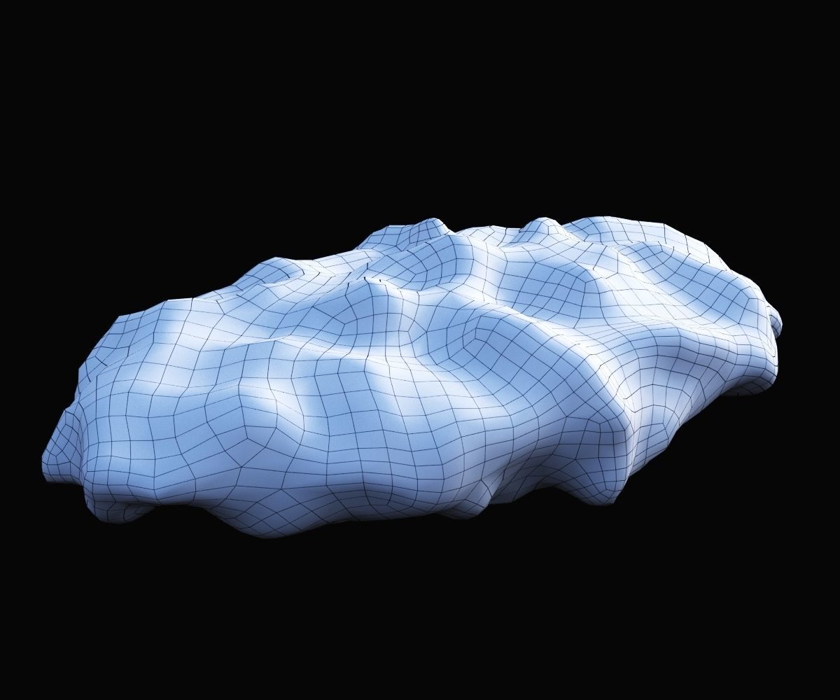 Cloud 3 3D model_6