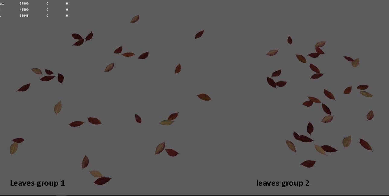 Lowpoly Dead tree Low-poly 3D model_11