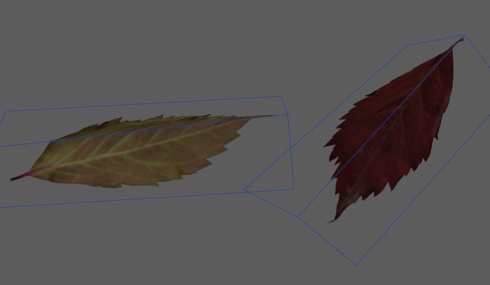 Lowpoly Dead tree Low-poly 3D model_10