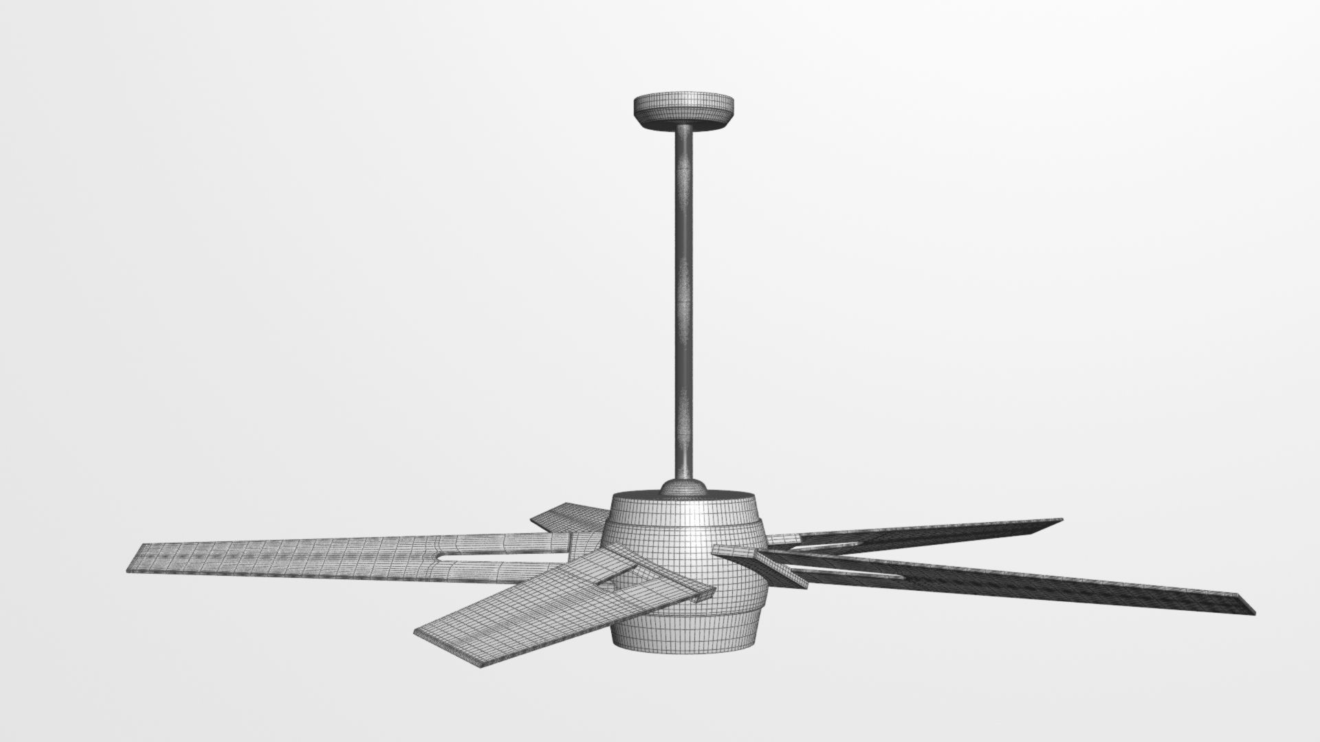 Emerson Ceiling Fan 3D model_5