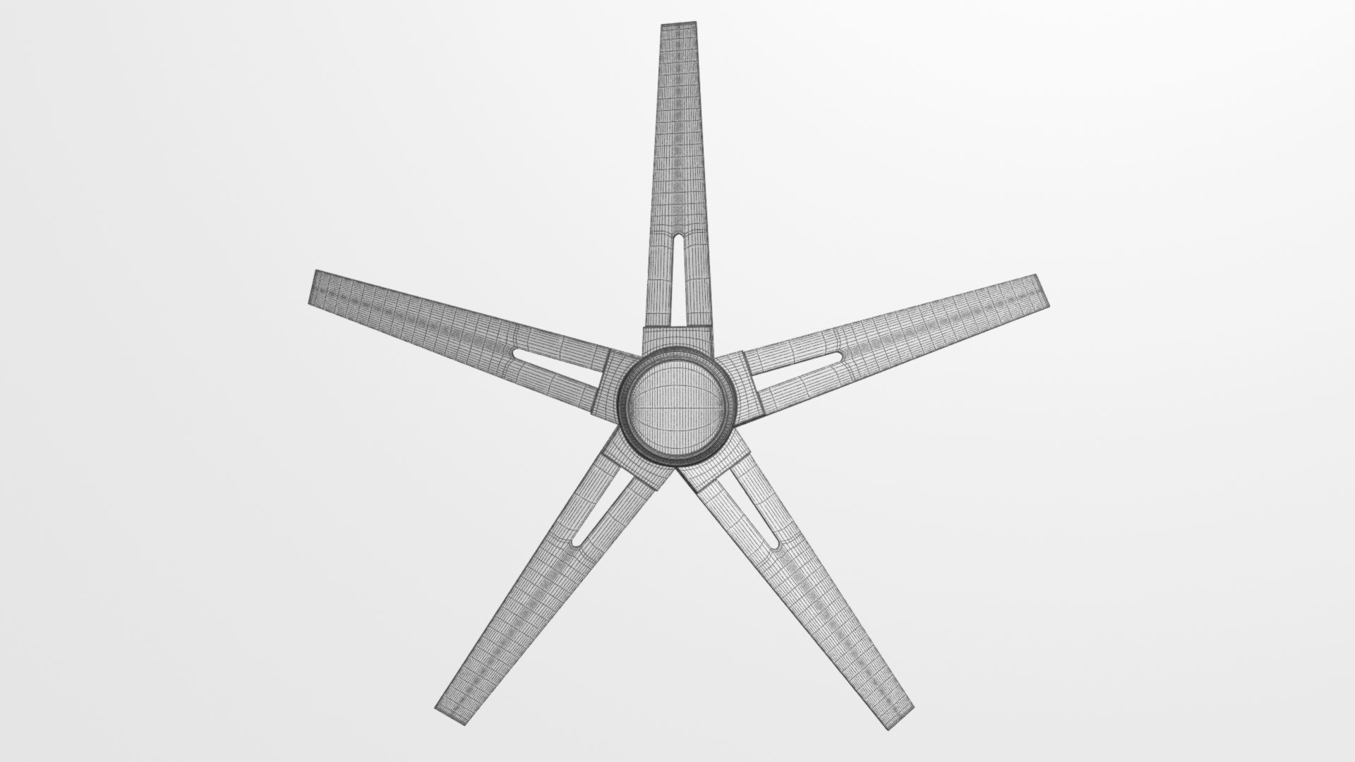 Emerson Ceiling Fan 3D model_3