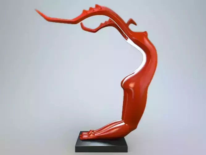 Sculpture Female Praying Mantis