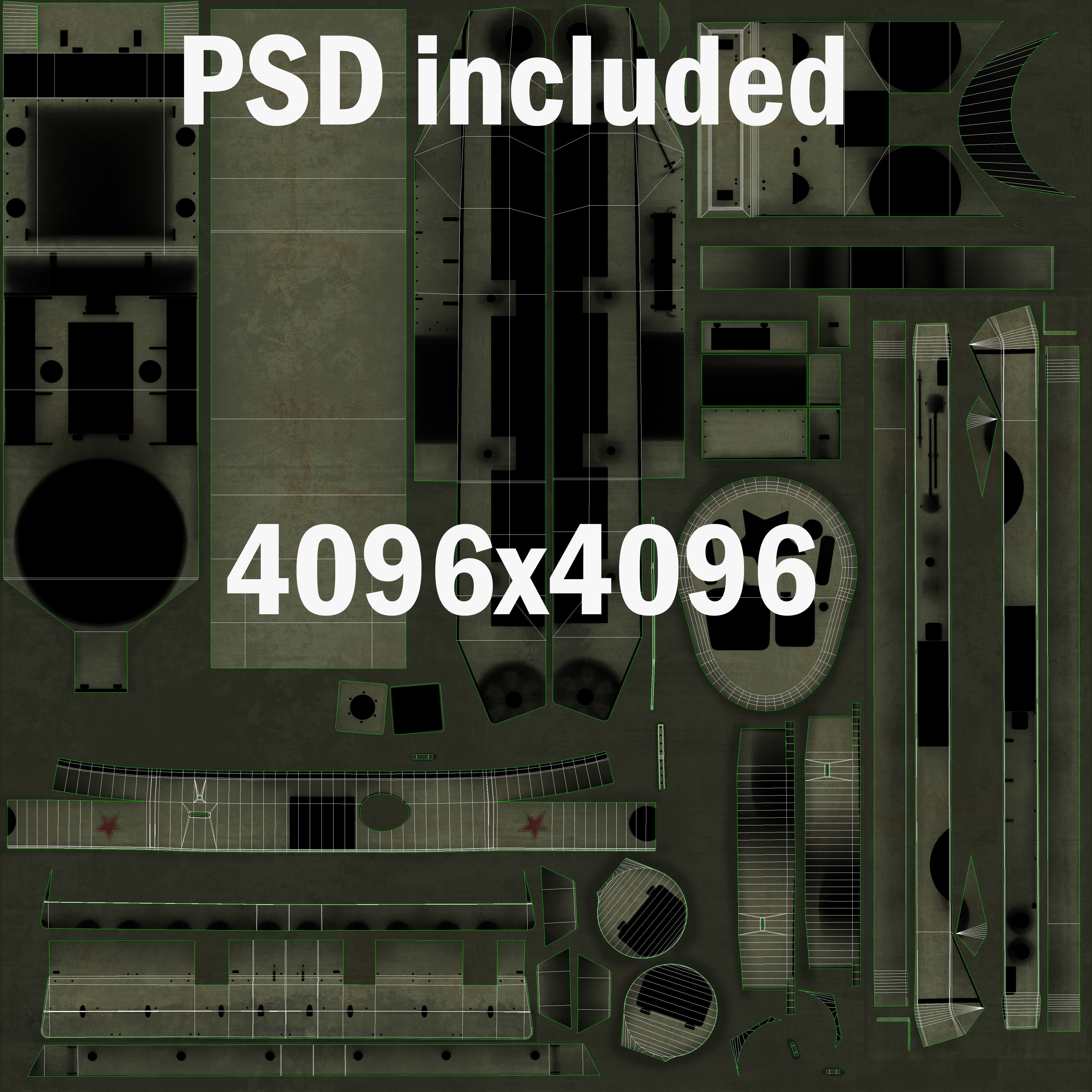 T-28 Middle Tank 3D model_18