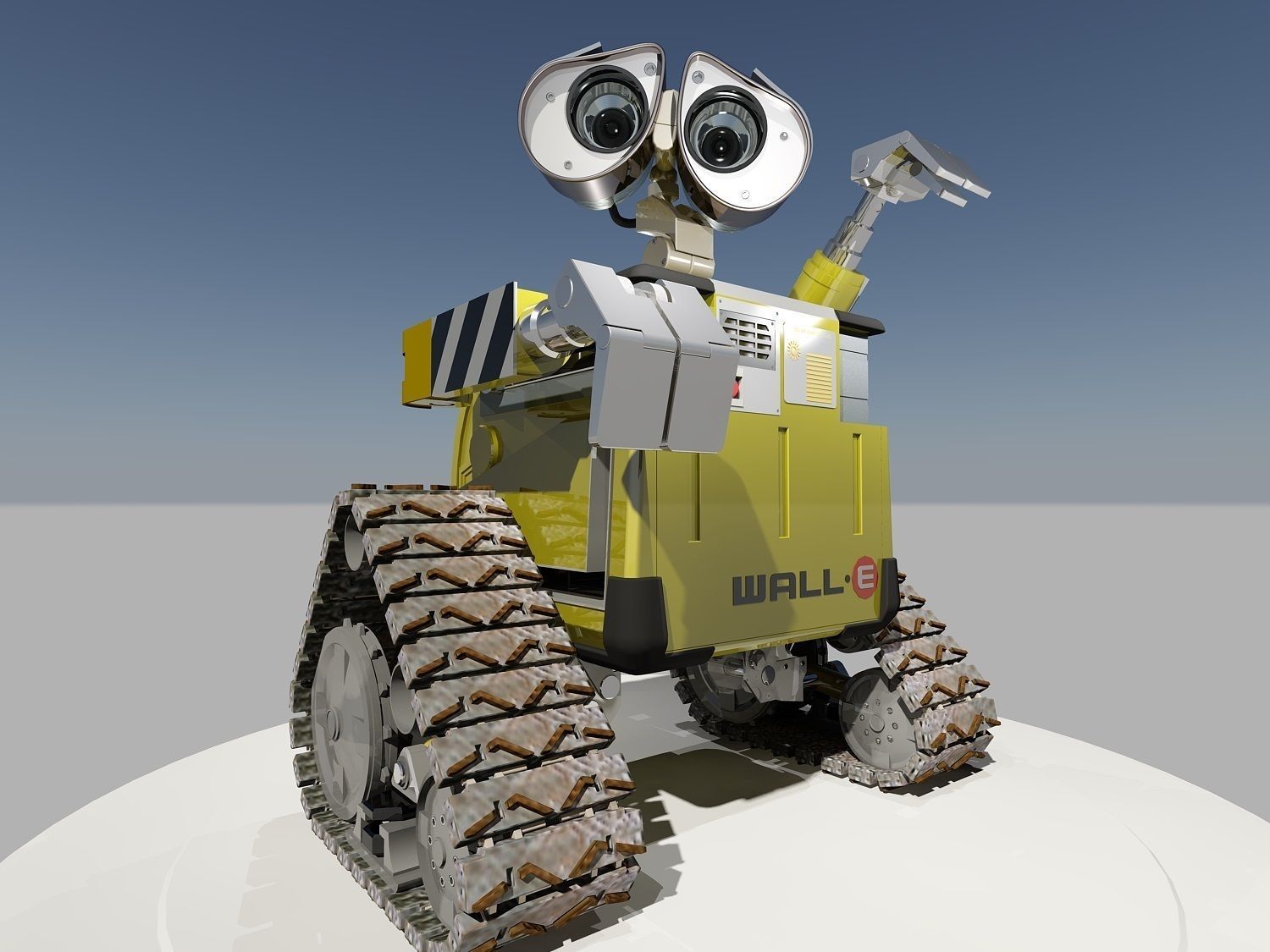 Robot Wall-E Disney 3D model_2