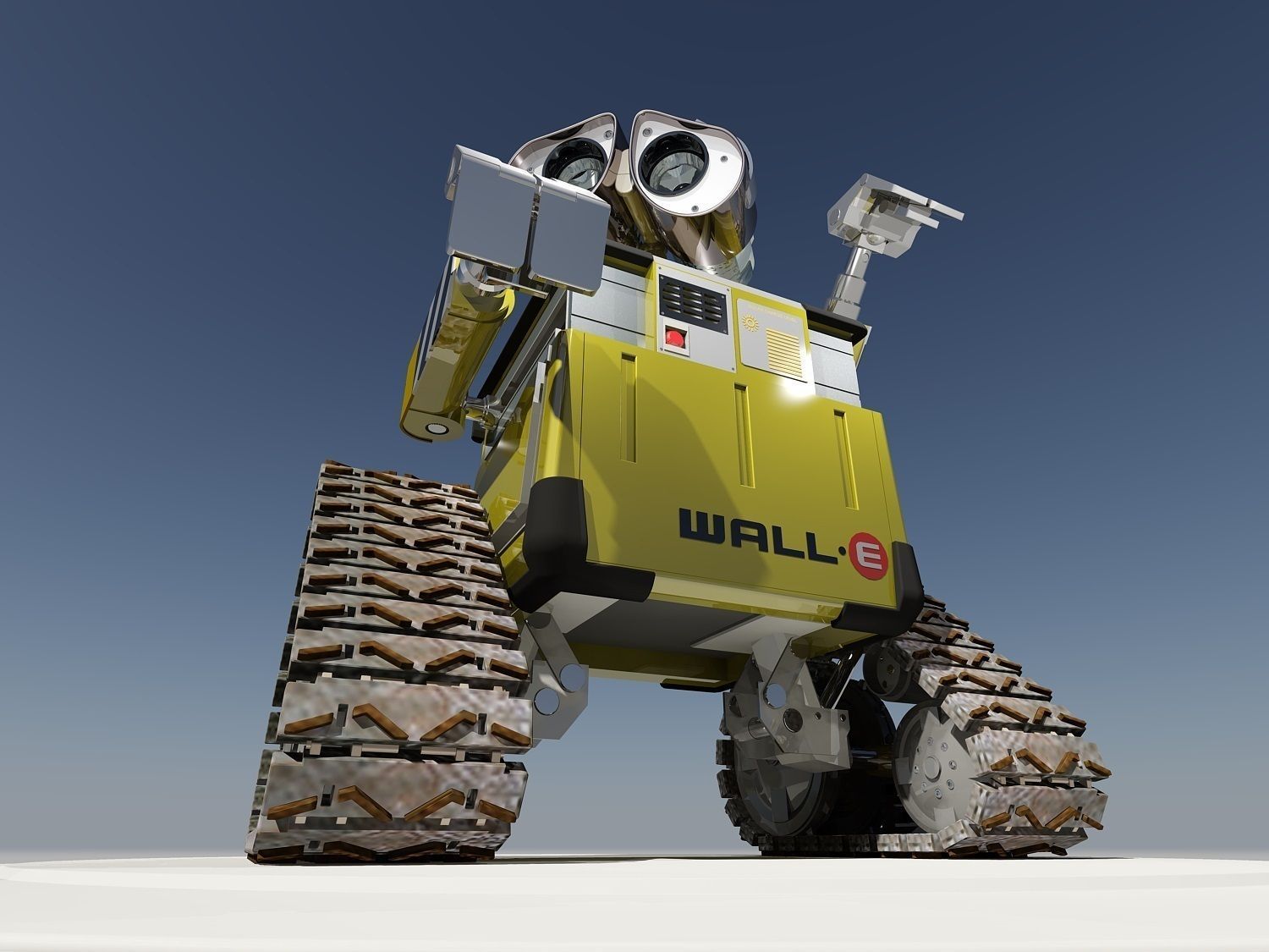 Robot Wall-E Disney 3D model_8