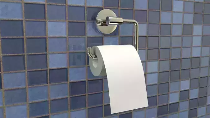 tissue paper holder 3D model