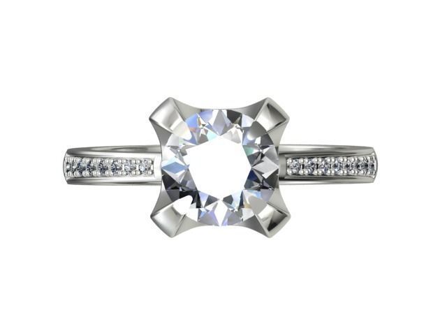 ENGAGEMENT RING STL AND 3DM FILE FOR DOWNLOAD AND PRINT - CC5 3D print model_5