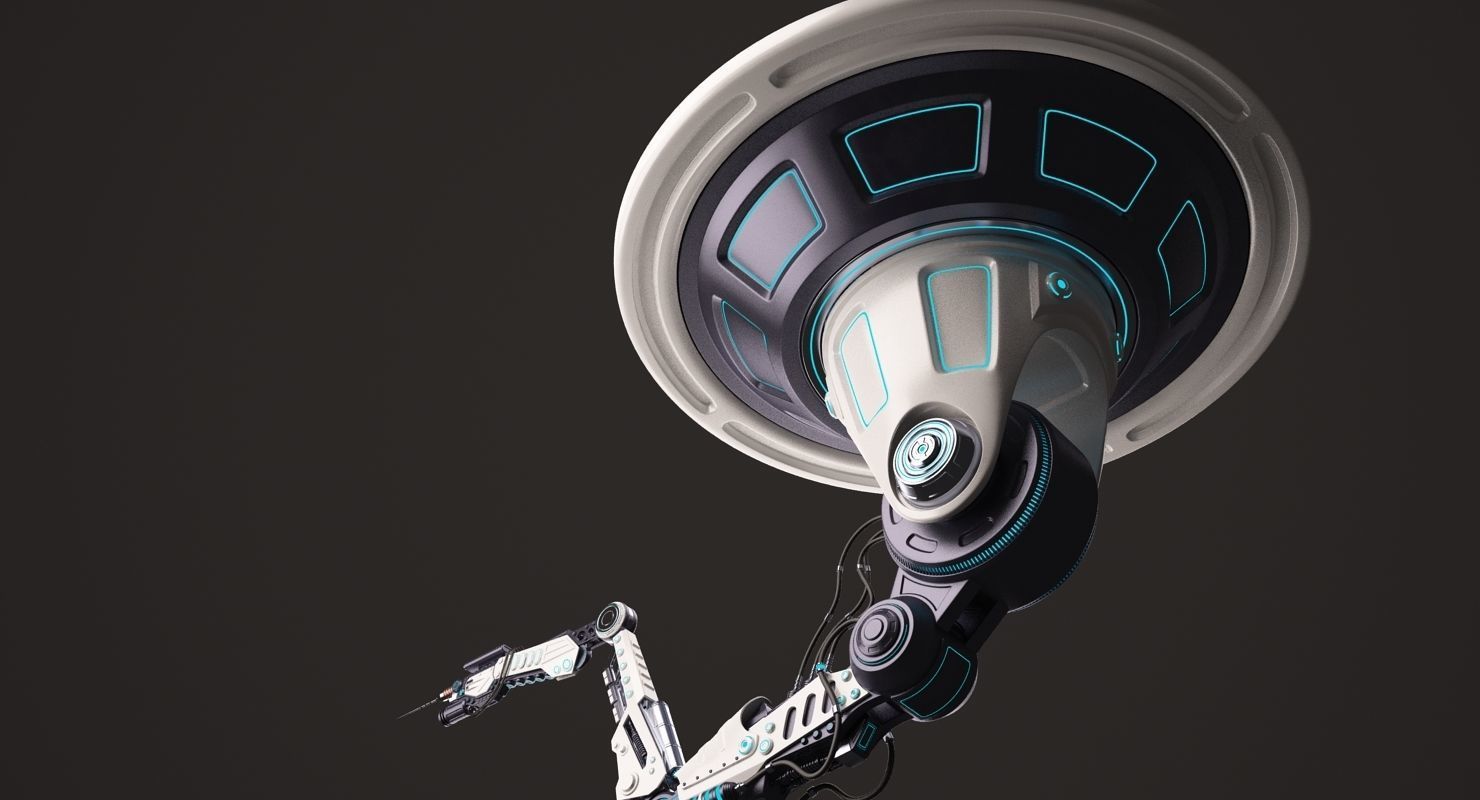 Robotic Arm 02 Ceiling 3D model_3