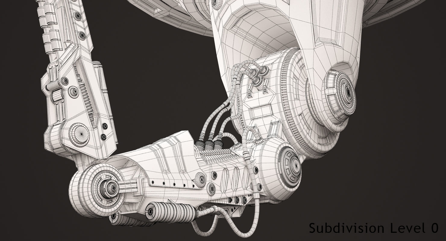 Robotic Arm 02 Ceiling 3D model_15
