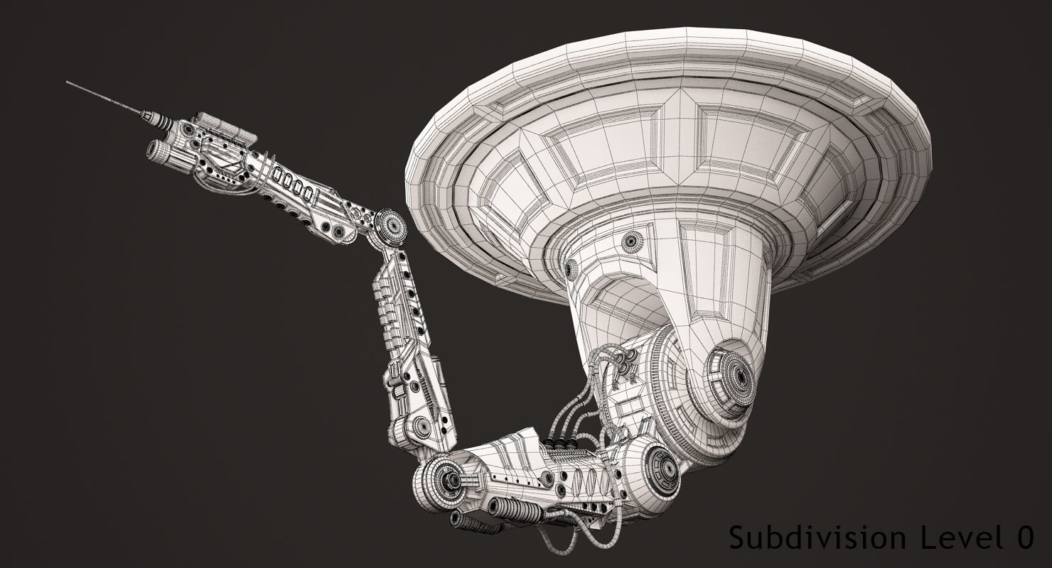 Robotic Arm 02 Ceiling 3D model_12