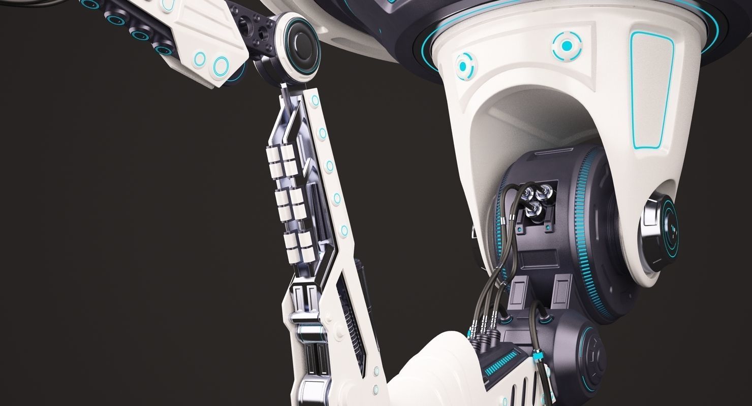 Robotic Arm 02 Ceiling 3D model_5