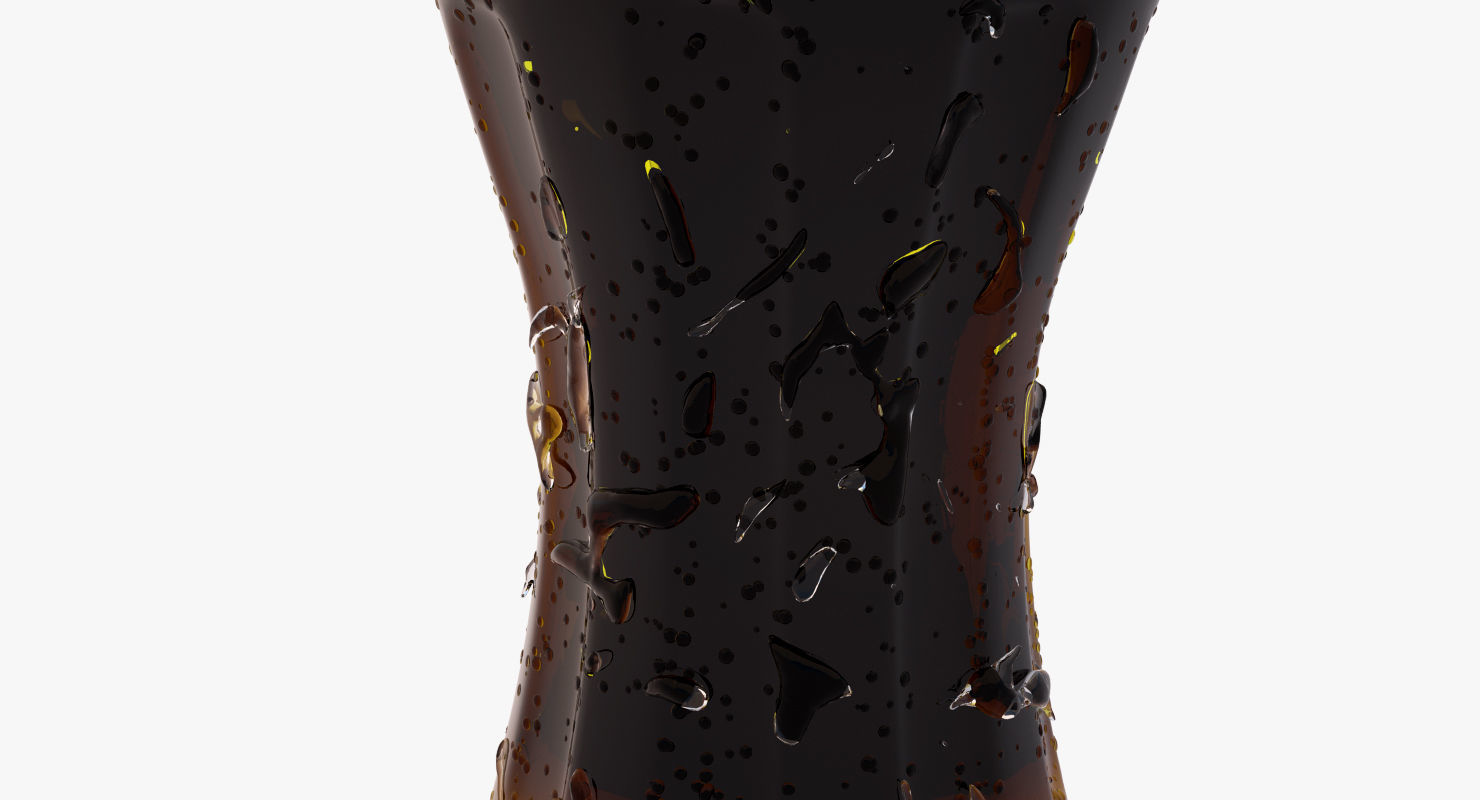 Coca-Cola Glass 3D model_5