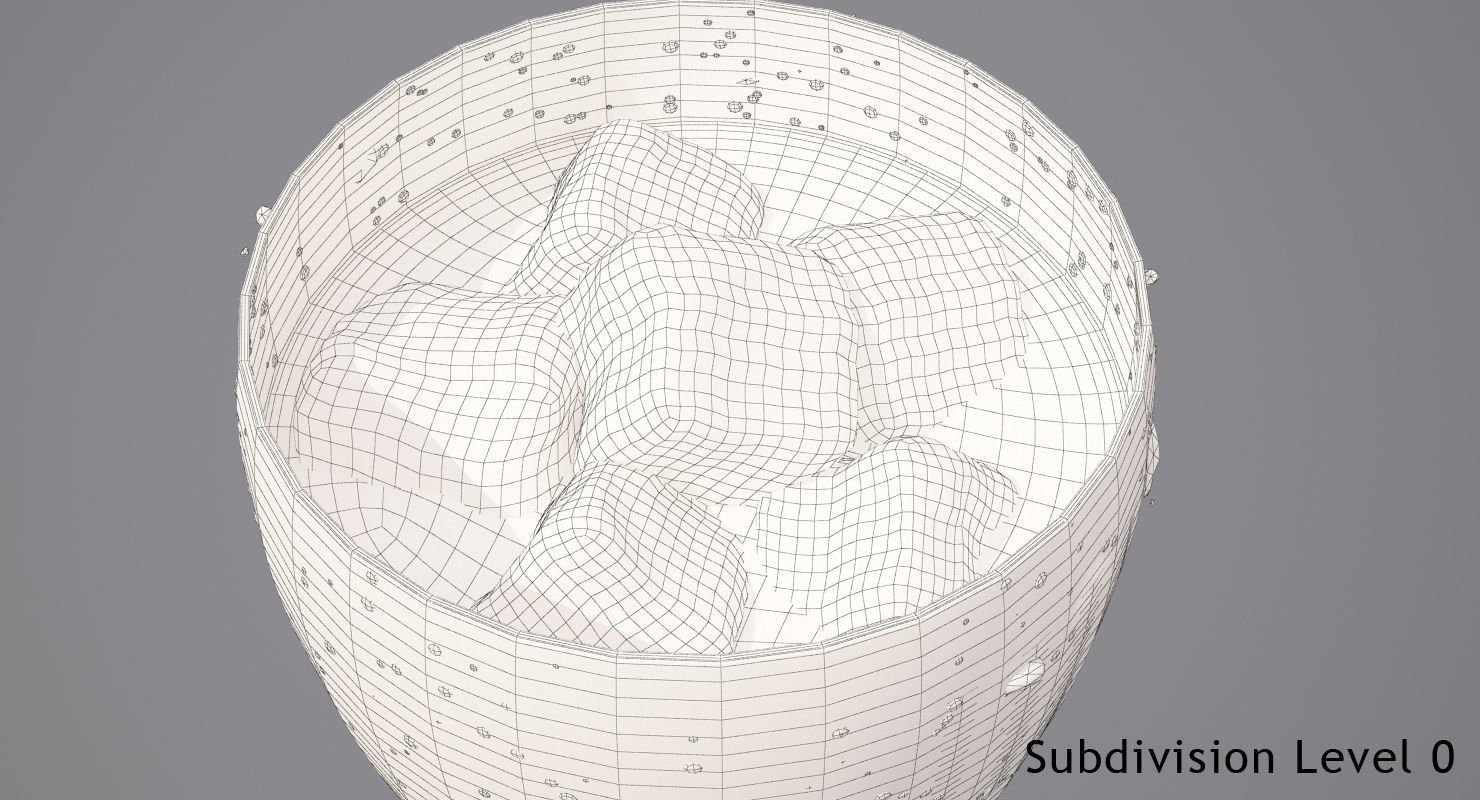 Coca-Cola Glass 3D model_11