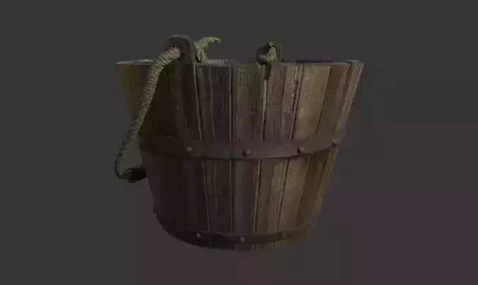 Wood Bucket