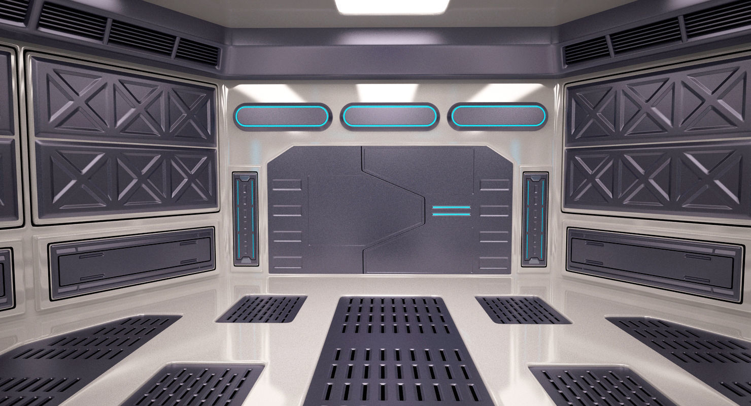 Energy Generator Room 3D model_9