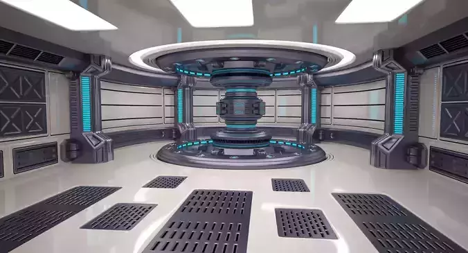 Energy Generator Room 3D model