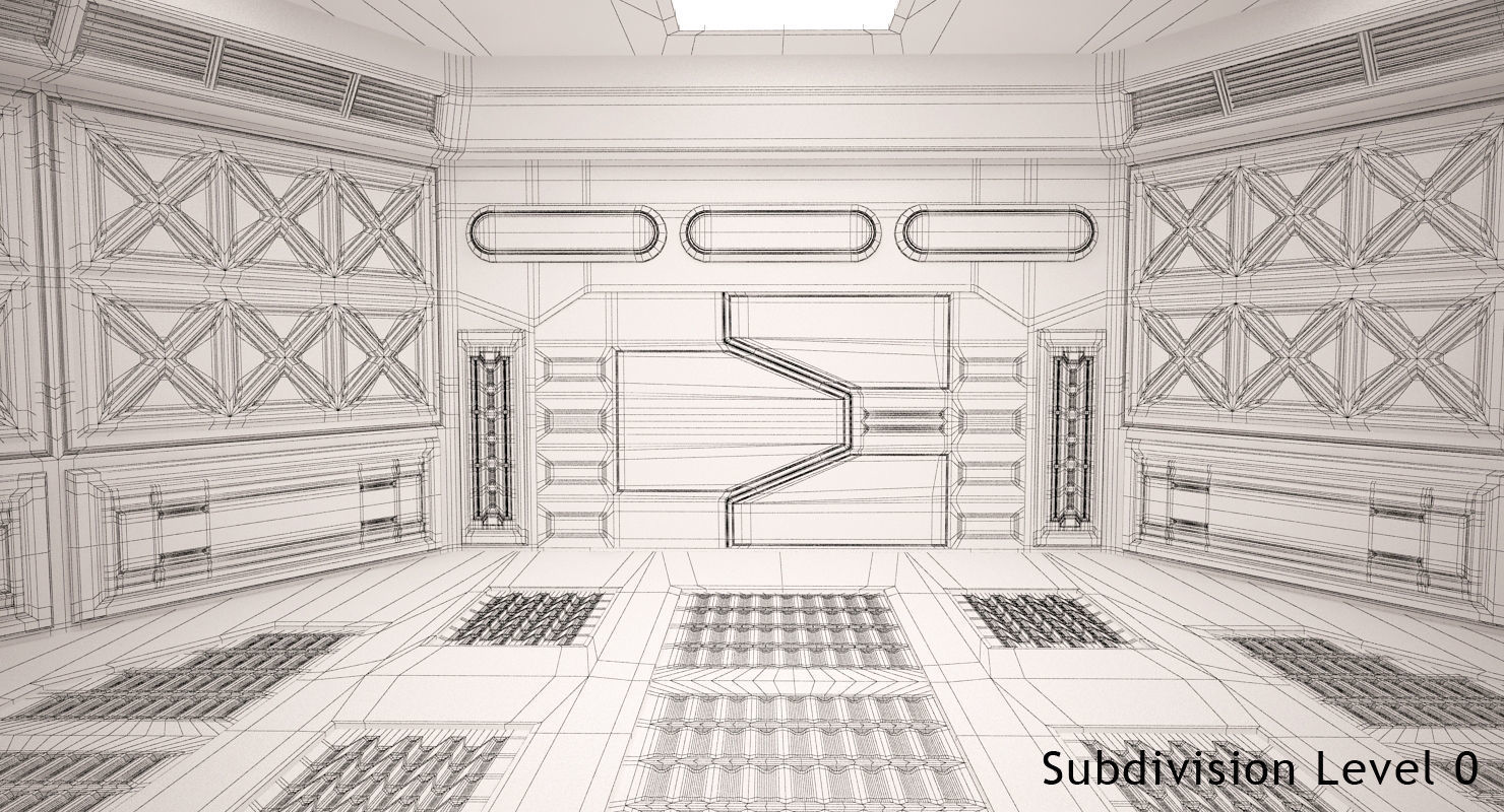 Energy Generator Room 3D model_10
