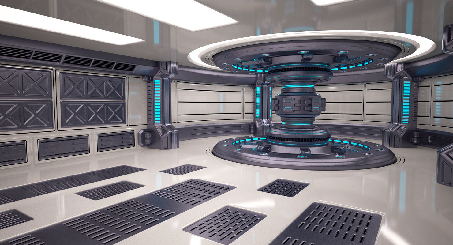 Energy Generator Room 3D model_2