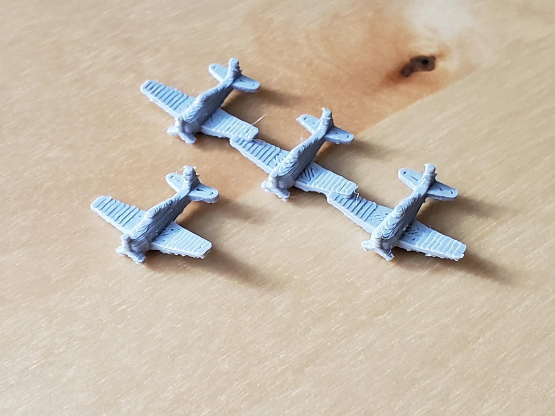 US F6F Hellcat Fighter Aircraft Free 3D print model_4