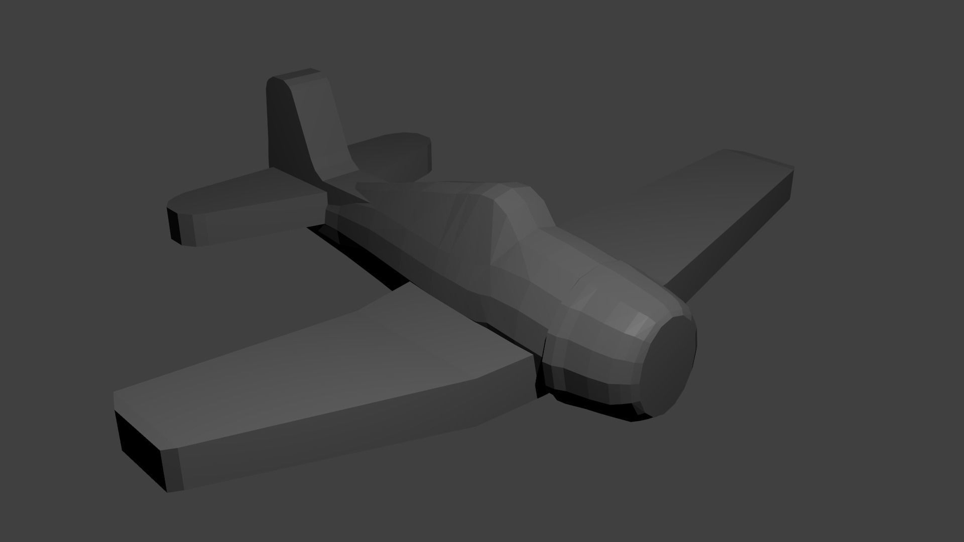 US F6F Hellcat Fighter Aircraft Free 3D print model_1