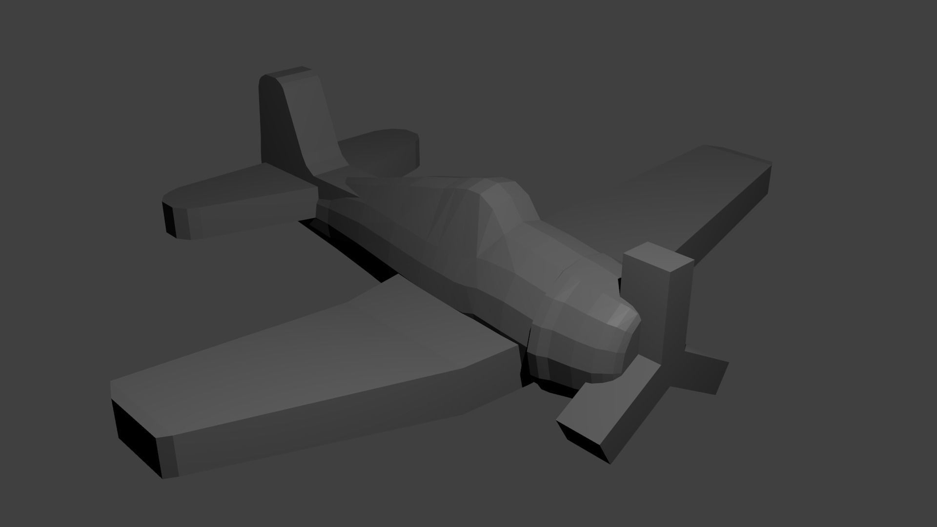 US F6F Hellcat Fighter Aircraft Free 3D print model_3