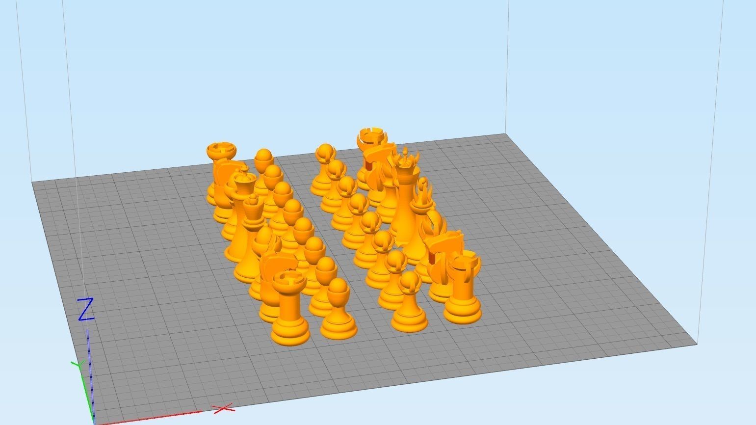  Evil Chess  3D print model_2