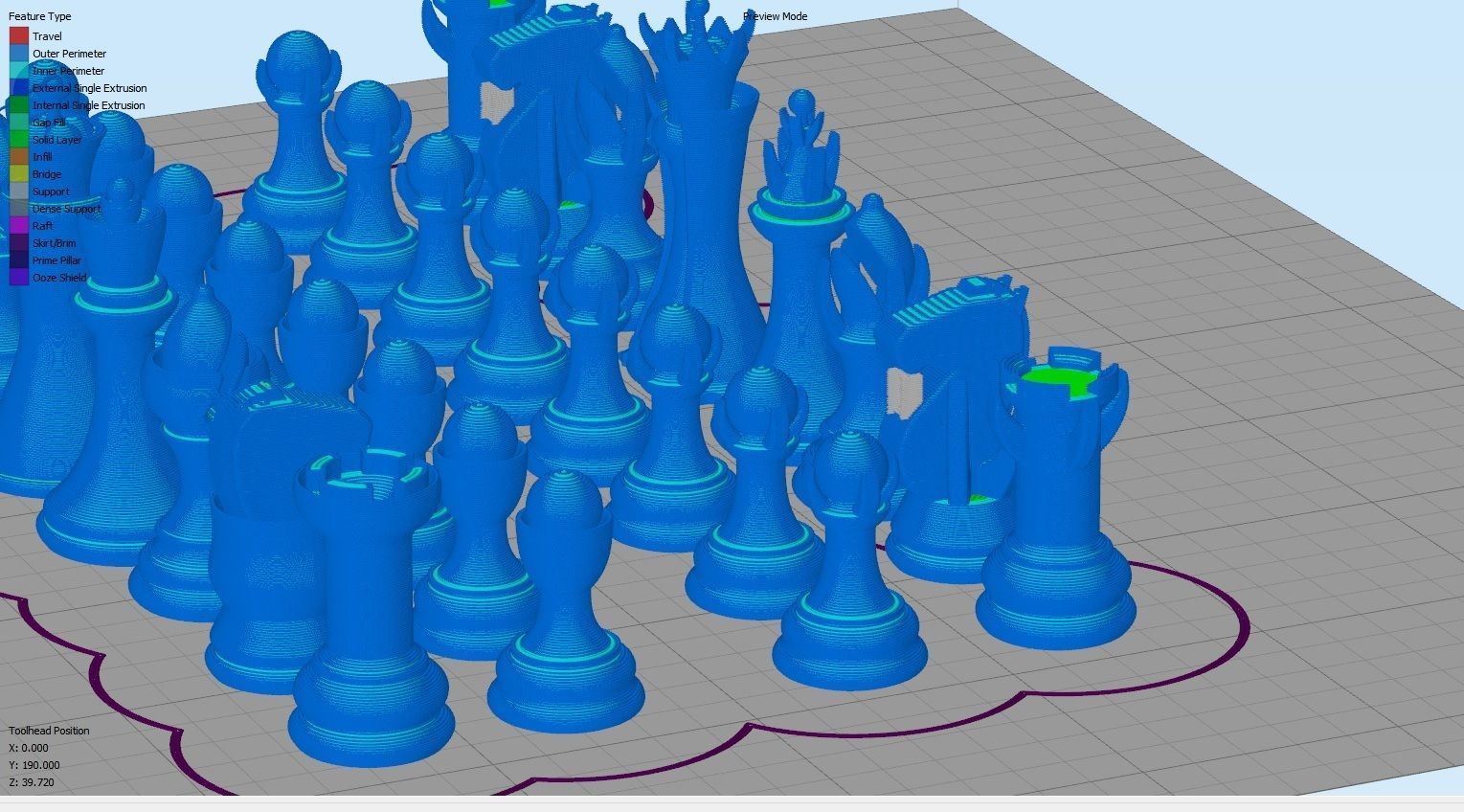 Evil Chess  3D print model_3