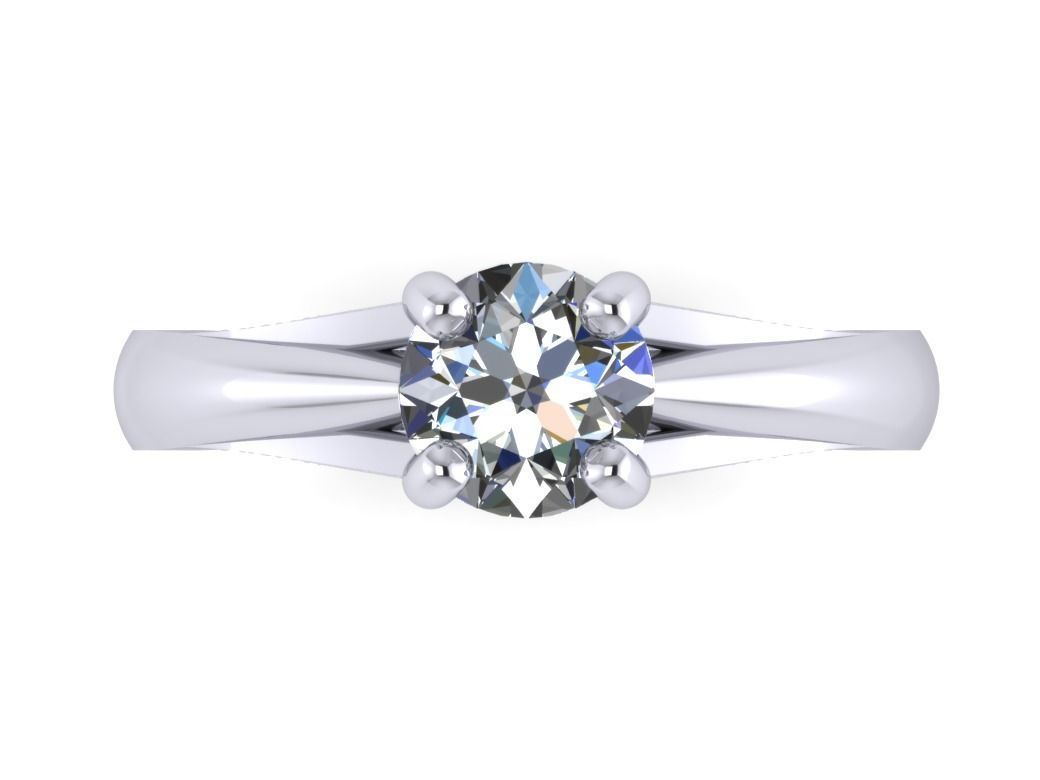 ENGAGEMENT RING STL AND 3DM FILE FOR DOWNLOAD AND PRINT - CC12 3D print model_6