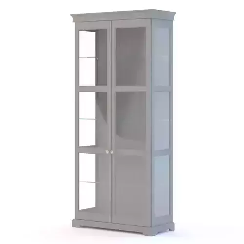 Liatorp Glass Door Cabinet 3D model
