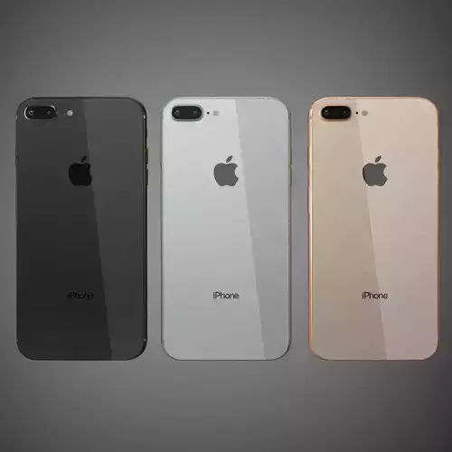 Iphone 8 Plus 3D model