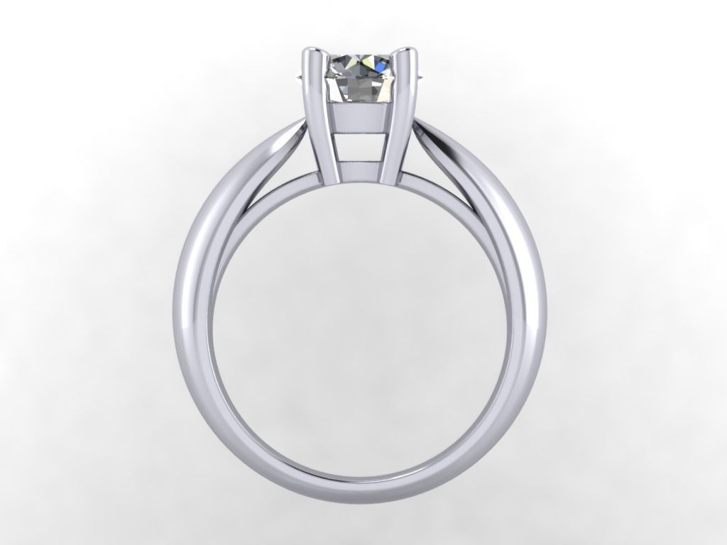 ENGAGEMENT RING STL AND 3DM FILE FOR DOWNLOAD AND PRINT - CC41-B 3D print model_8