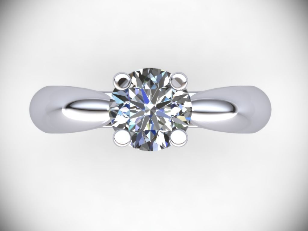 ENGAGEMENT RING STL AND 3DM FILE FOR DOWNLOAD AND PRINT - CC41-B 3D print model_7