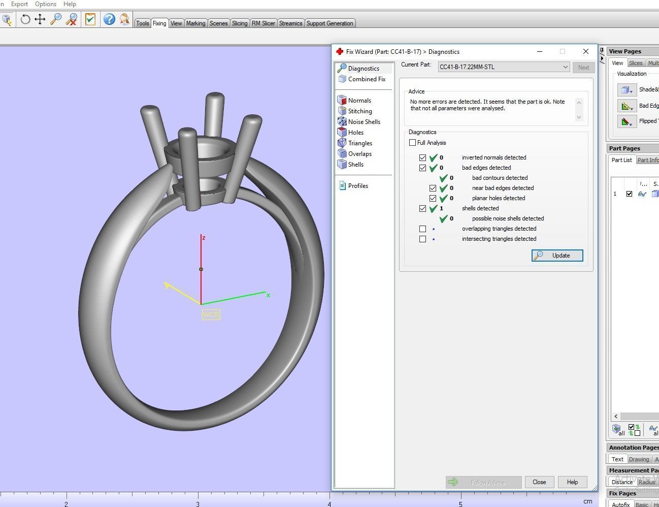 ENGAGEMENT RING STL AND 3DM FILE FOR DOWNLOAD AND PRINT - CC41-B 3D print model_1