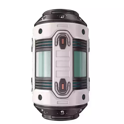 Sci Fi Barrel 3D model