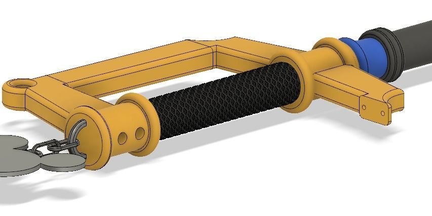 Kingdom Hearts Keyblade 3D print model_2