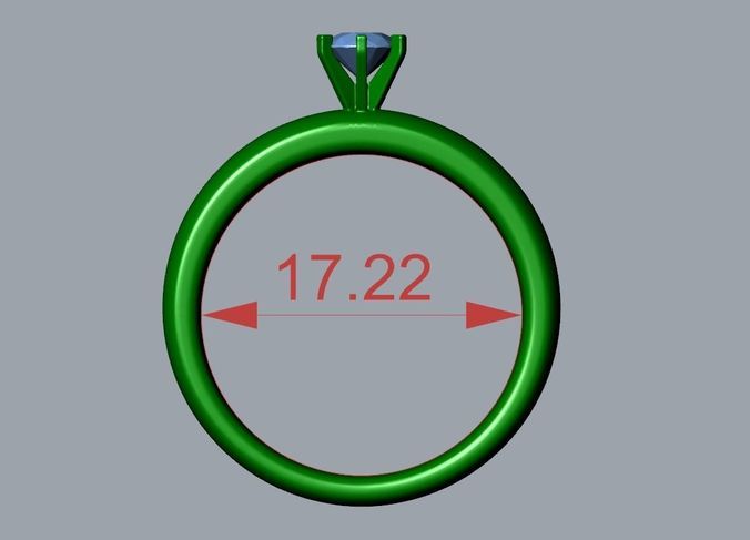 ENGAGEMENT RING STL AND 3DM FILE FOR DOWNLOAD AND PRINT - RIN1 3D print model