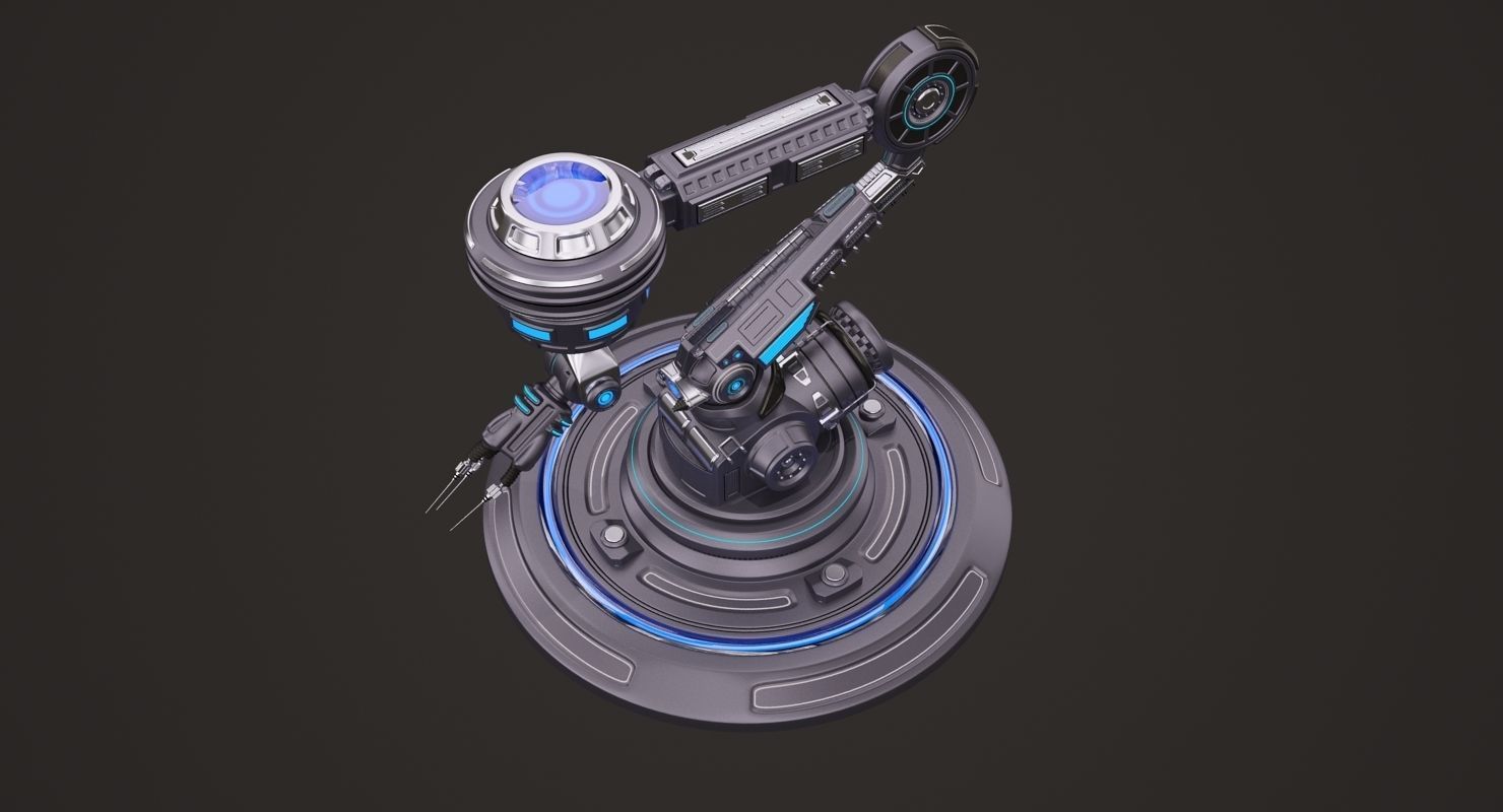 Robotic Arm 03 3D model_3