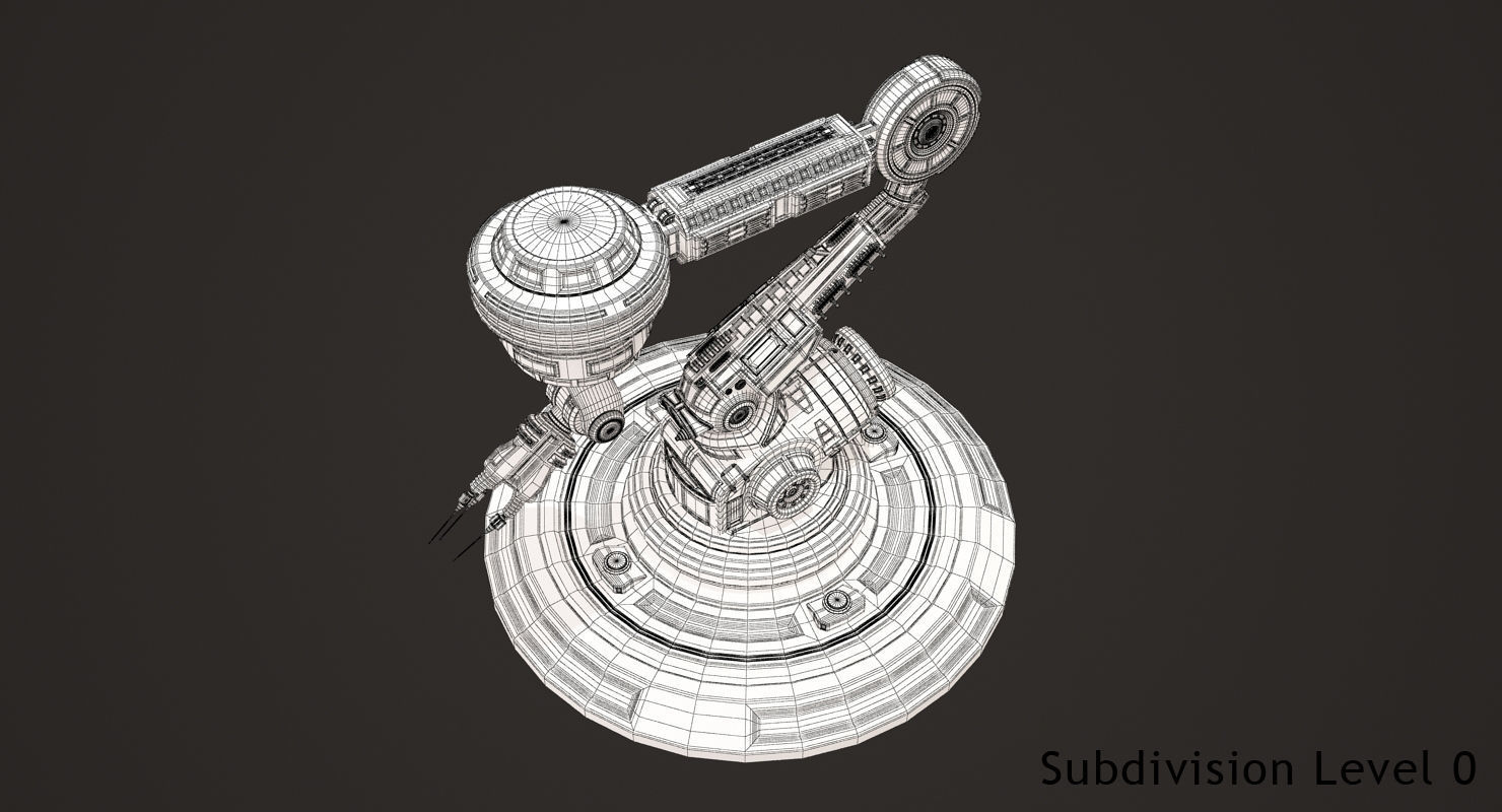 Robotic Arm 03 3D model_19