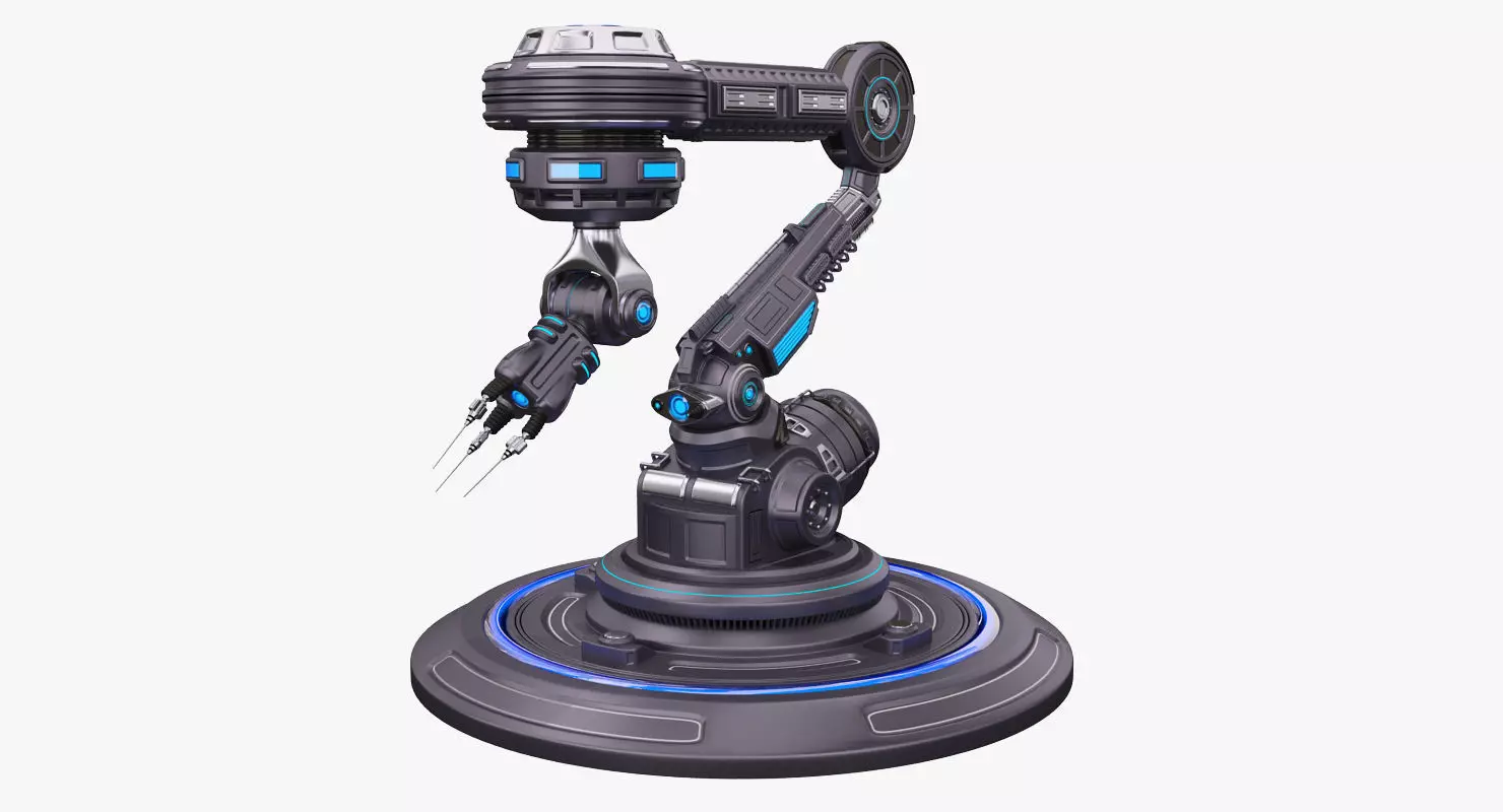 Robotic Arm 03 3D model_0